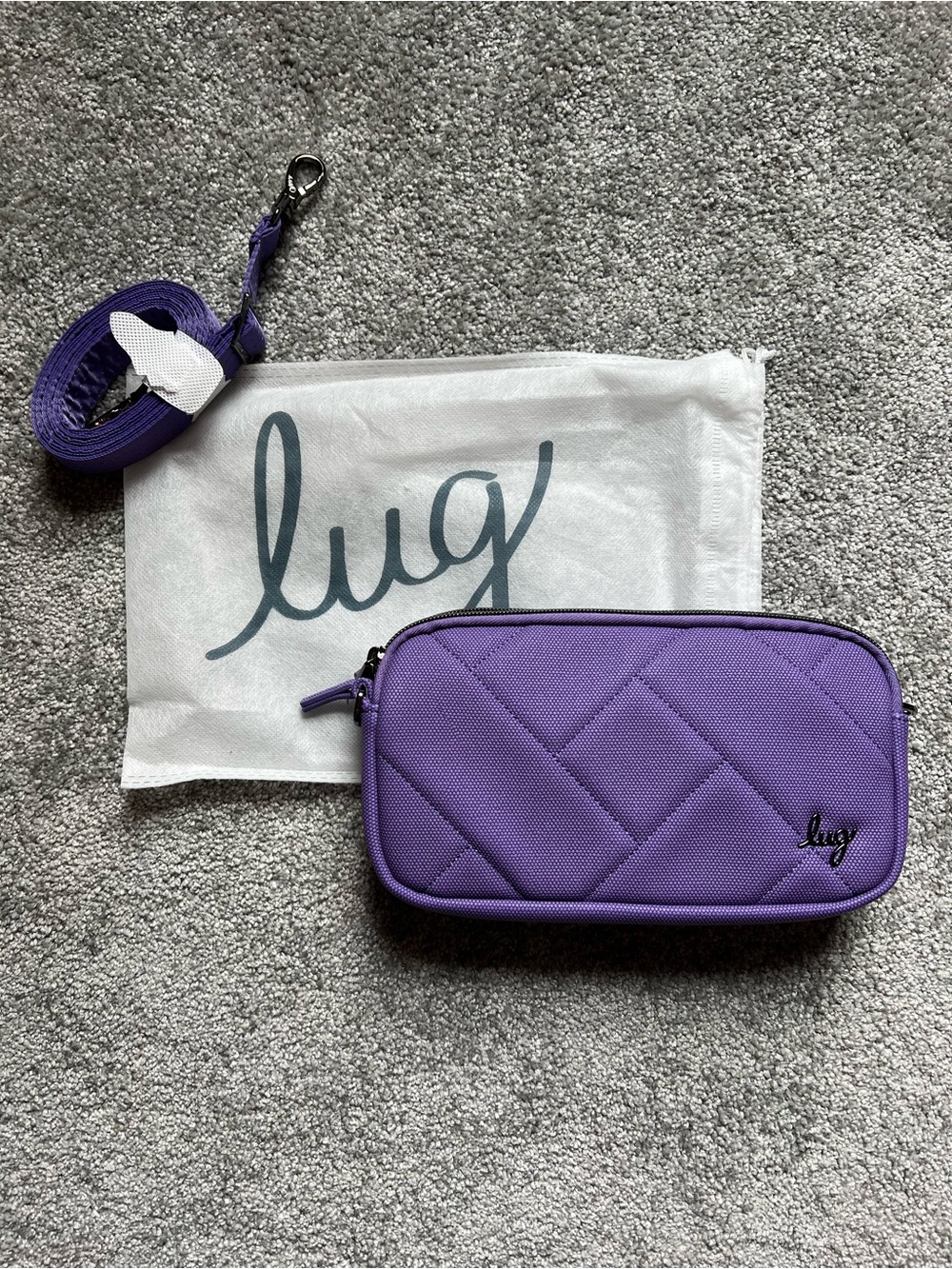 Lug coupe xl Matt luxe amethyst NWOT